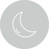 icône de vecteur de lune qui peut facilement être modifiée ou modifiée