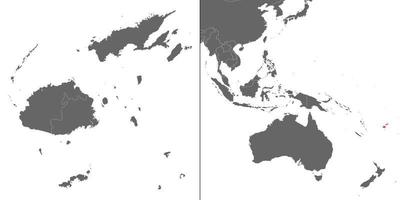 carte avec emplacement vecteur