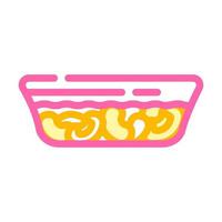 fabada espagne nourriture couleur icône illustration vectorielle vecteur