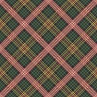 motif à carreaux tartan classique. arrière-plan harmonieux, vérifiez la texture à carreaux pour l'écharpe, la couverture, le jeté, l'écharpe et d'autres produits textiles vecteur