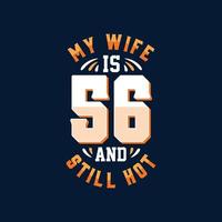 ma femme a 56 ans et toujours chaude vecteur