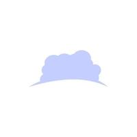 conception d'illustration d'icône de vecteur de nuage