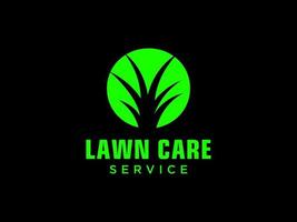 lettre o paysage logo pour entreprise, organisation ou site Web de pelouse ou de jardinage vecteur