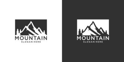 modèle de conception de logo de vecteur de montagne. logo montagne.