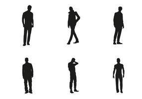 Vector Silhouettes Hommes
