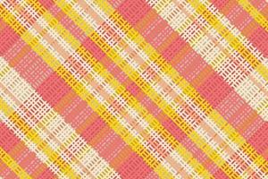 motif à carreaux tartan avec texture et couleur chaude. vecteur