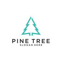 pin arbre icône illustration isolé vecteur signe symbole