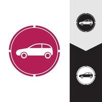 conception d'icône d'illustration vectorielle de voiture vecteur