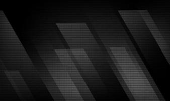 Couche de chevauchement d'arrière-plan abstrait géométrique noir 3d sur un espace sombre avec effet de style de mouvement de ligne. élément de conception graphique concept de texture en fibre de carbone pour bannière, dépliant, carte, brochure, couverture, etc. vecteur