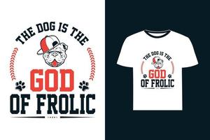 j'aime les chiens plus que les gens chien aime citations modèle de conception de t-shirt vecteur