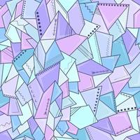 modèle sans couture abstract vector avec impression géométrique. motif en mosaïque pour papier d'emballage. papier peint, tissu, textile dessiné à la main