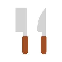 vecteur de couteau pour la présentation de l'icône du symbole du site Web