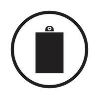 icône de vecteur de carton pour la présentation du symbole du site Web