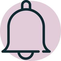 vecteur de mariage de cloche pour la présentation de l'icône de symbole de site Web