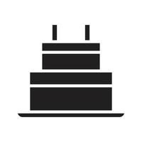 vecteur de gâteau pour la présentation de l'icône du symbole du site Web