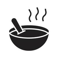 vecteur de soupe pour la présentation de l'icône du symbole du site Web