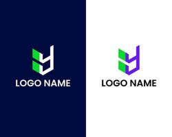 modèle de conception de logo lettre u vecteur