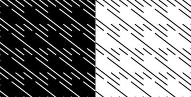 lignes minimales sans soudure géométriques abstraites fond de texture motif noir et blanc vecteur