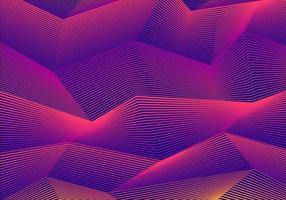 rayures abstraites art optique lignes en zigzag motif fond de couleur vibrante vecteur