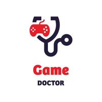 logo du médecin du jeu vecteur