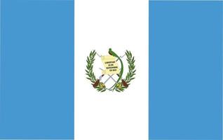 drapeau national de la république du guatemala vecteur
