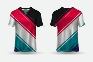 vecteur de conception de maillots de football premium. vecteur de fond de conception de sport de t-shirt.