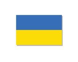 ukraine drapeau plat icône unité paix soutien humanité harmonie symbole patriotisme solidarité démocratie liberté ukrainien illustration vecteur