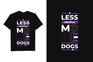 conception de t-shirt citation inspirante moderne noir vecteur