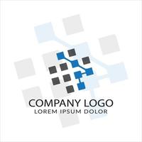 conception de marque de logo moderne vecteur