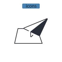 icônes de direction symbole éléments vectoriels pour le web infographique vecteur