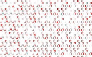 texture vecteur rouge clair dans un style triangulaire.