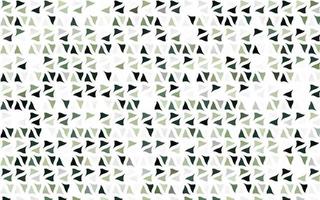 couverture de vecteur vert clair dans un style polygonal.