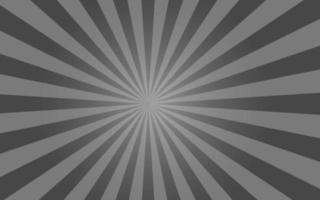 rayons de soleil style vintage rétro sur fond gris, arrière-plan motif sunburst. des rayons. illustration vectorielle de bannière d'été. vecteur