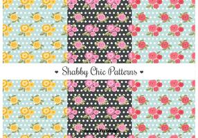 Motifs shabby chic gratuits vecteur