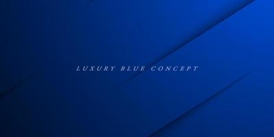 arrière-plans de luxe bleu vecteur abstrait moderne avec des éléments graphiques géométriques pour l'affiche, le dépliant, le tableau numérique et la conception de concept.eps10