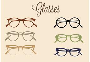 Ensemble de lunettes vectorielles gratuites vecteur