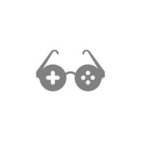 icône de manette de jeu modèle de conception de logo illustration vectorielle vecteur