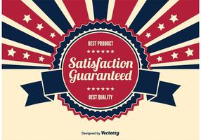 Satisfaction garantie Illustration vecteur