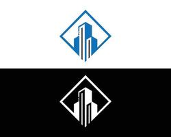 logo de la ville et modèle vectoriel de conception d'icônes.