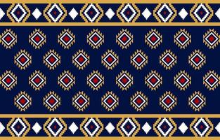 tissage abstrait géométrique motif ethnique tricoté sans couture pour le fond ou le papier peint, le tapis, le tissu, le batik et les vêtements. illustration vectorielle. style de modèle. vecteur