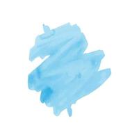 fond de texture de tache aquarelle bleue. vecteur