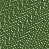 abstrait ligne ondulée vert vintage background vecteur