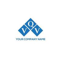 concept de logo de lettre initiales créatives vqv. conception de lettre vqv. création de logo de lettre vqv sur fond blanc. concept de logo de lettre initiales créatives vqv. conception de lettre vqv. vecteur