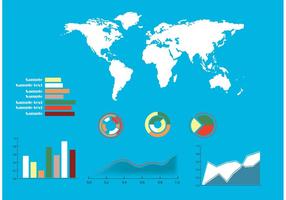 Éléments infographiques vectoriels vecteur