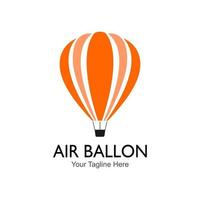 logo ballon à air vecteur