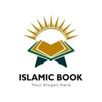 logo du livre islamique vecteur