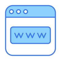 icône de ligne vectorielle liée aux finances du site Web. pixel de trait modifiable parfait. vecteur