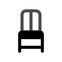 illustration graphique vectoriel de l'icône de la chaise