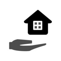 illustration graphique vectoriel de l'icône de l'immobilier