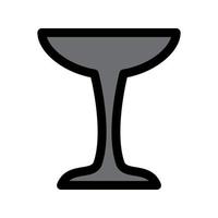 illustration graphique vectoriel de l'icône de verre à vin